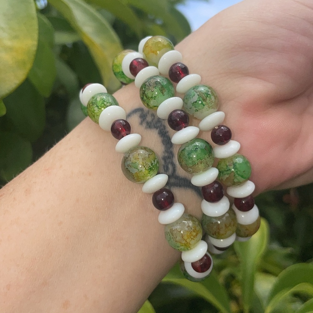 3 pc Beaded Bracelet Set